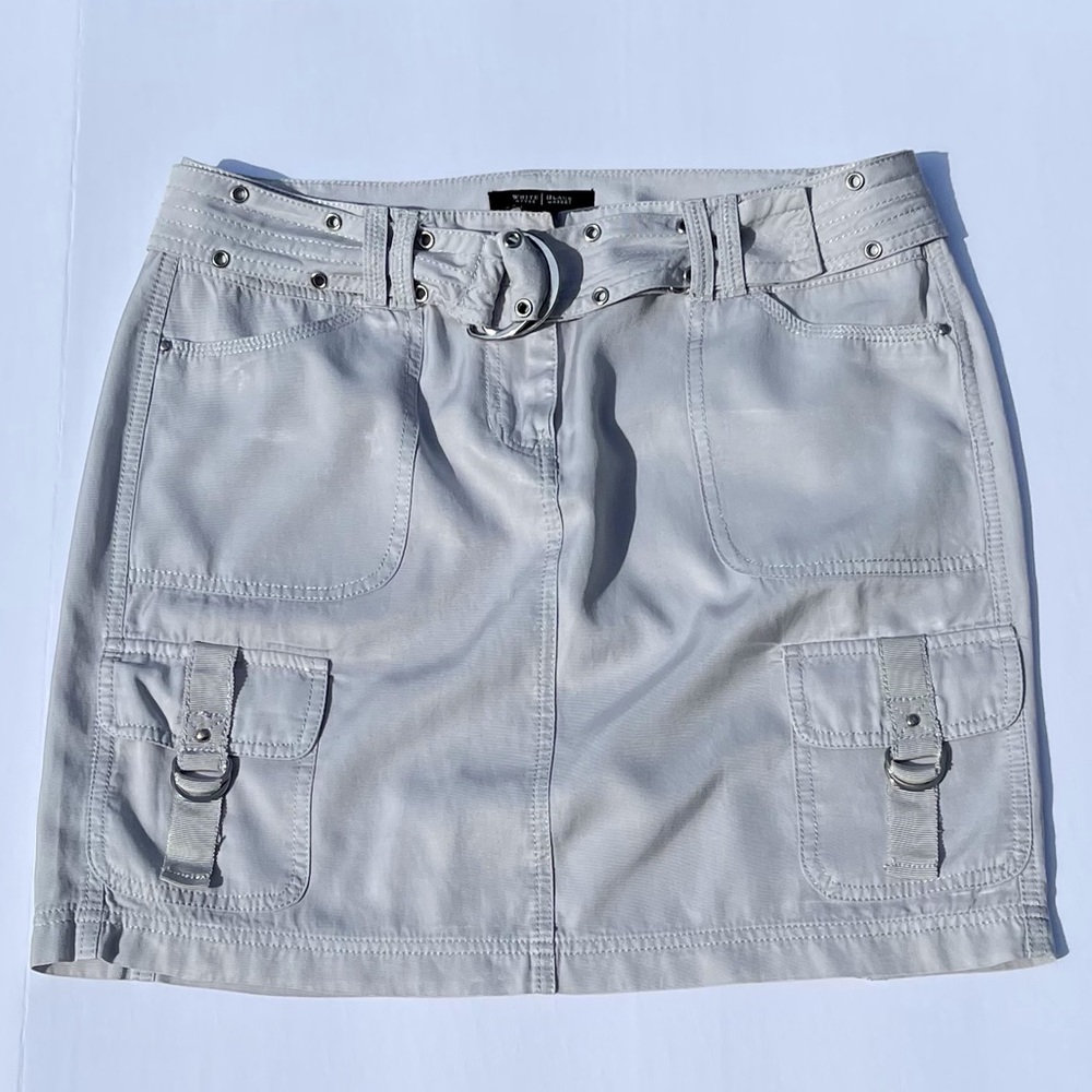White House Black Market Cargo Skirt size 6
